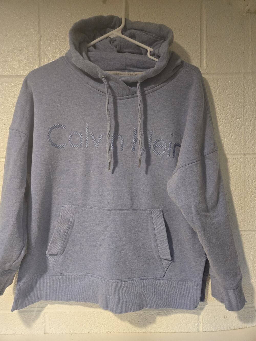 Calvin Klein Womens Hoodie Purple Size M Used Good Condition
